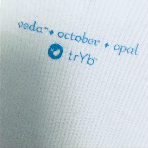 trYb White Ribbed Tank Top Size XS NWOT - Picture 8 of 8